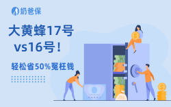 大黄蜂17号vs16号！保障升级、保费只涨一点点？